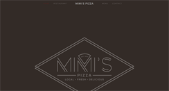 Desktop Screenshot of mimispizza.com